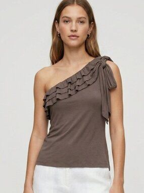 Morgan de Toi One Shoulder Top